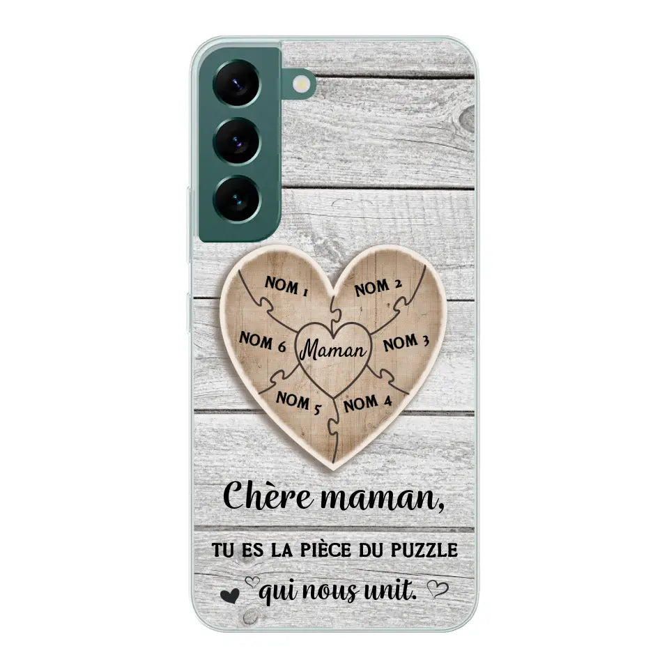 Pièce de puzzle - Coque de téléphone personnalisée