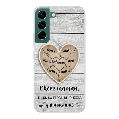 Pièce de puzzle - Coque de téléphone personnalisée