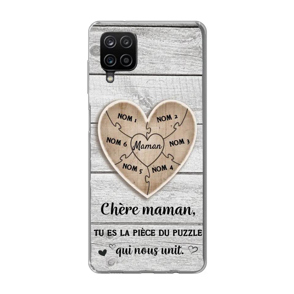 Pièce de puzzle - Coque de téléphone personnalisée