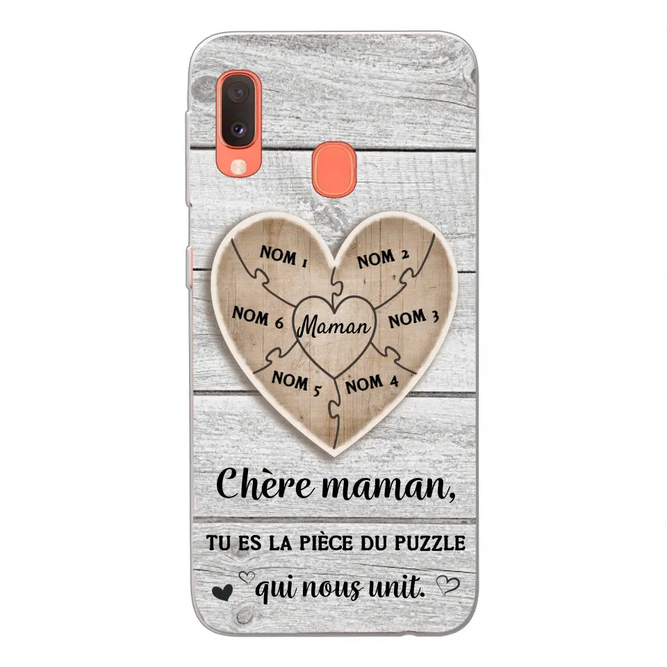 Pièce de puzzle - Coque de téléphone personnalisée