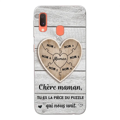 Pièce de puzzle - Coque de téléphone personnalisée