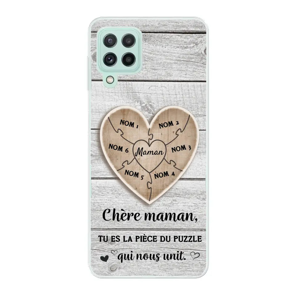Pièce de puzzle - Coque de téléphone personnalisée