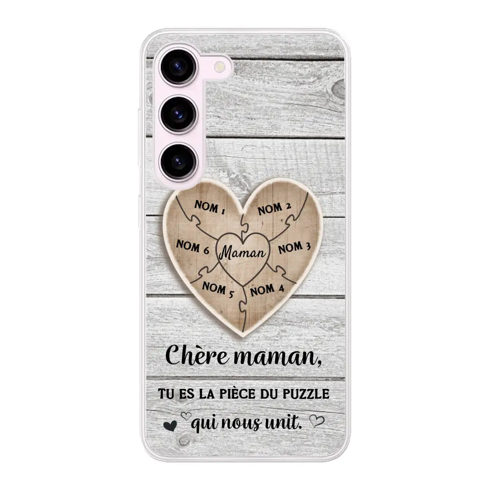 Pièce de puzzle - Coque de téléphone personnalisée