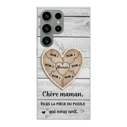 Pièce de puzzle - Coque de téléphone personnalisée