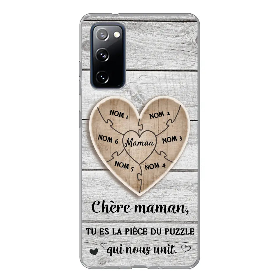 Pièce de puzzle - Coque de téléphone personnalisée