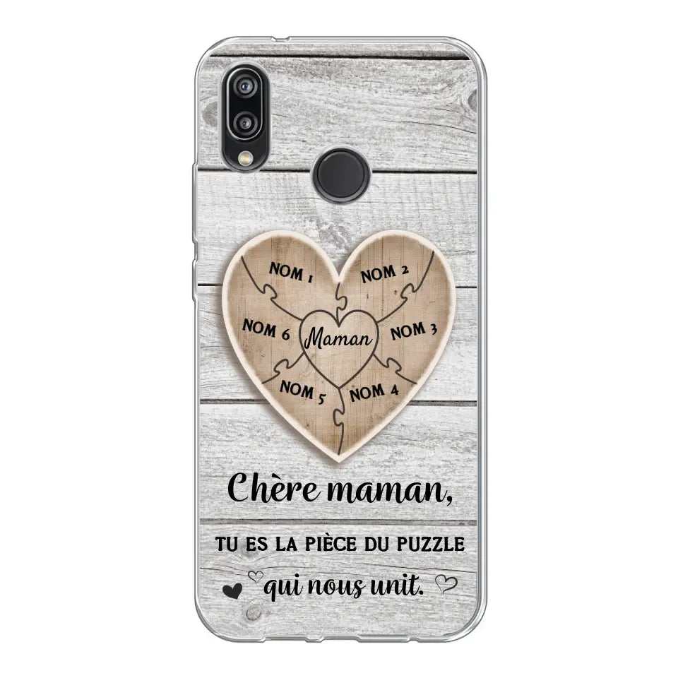 Pièce de puzzle - Coque de téléphone personnalisée