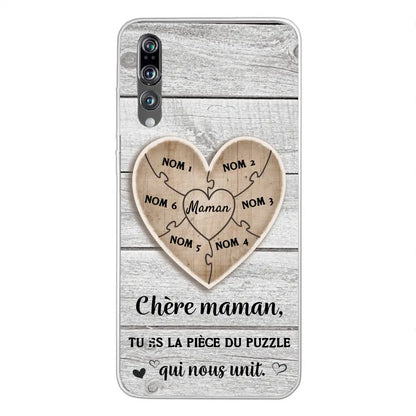 Pièce de puzzle - Coque de téléphone personnalisée