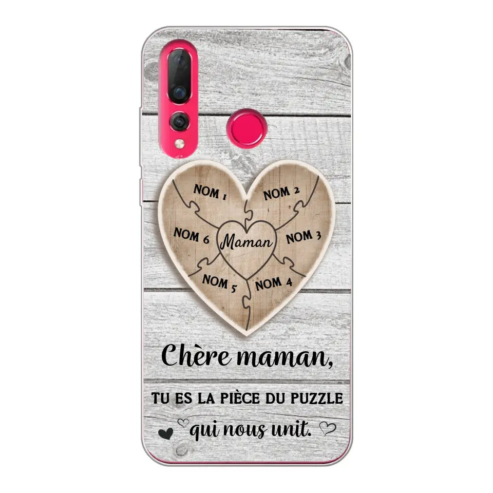 Pièce de puzzle - Coque de téléphone personnalisée