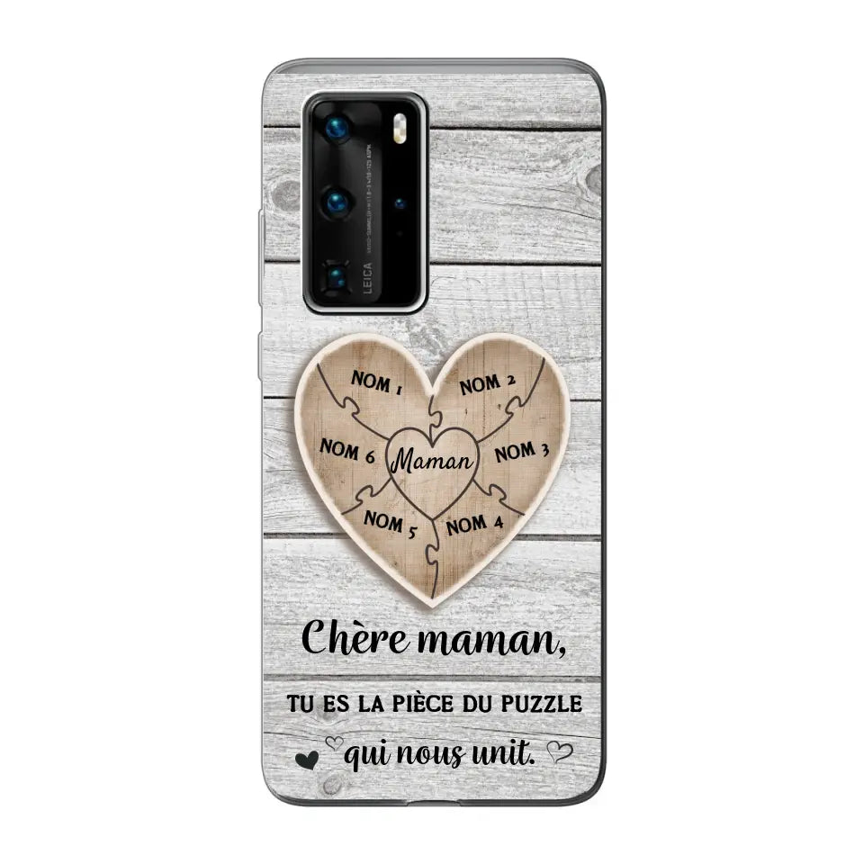 Pièce de puzzle - Coque de téléphone personnalisée