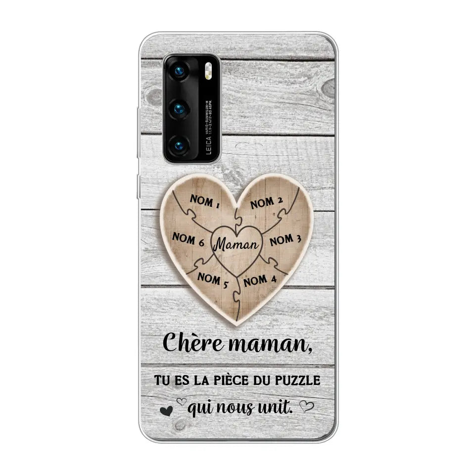 Pièce de puzzle - Coque de téléphone personnalisée