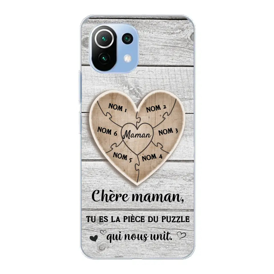 Pièce de puzzle - Coque de téléphone personnalisée