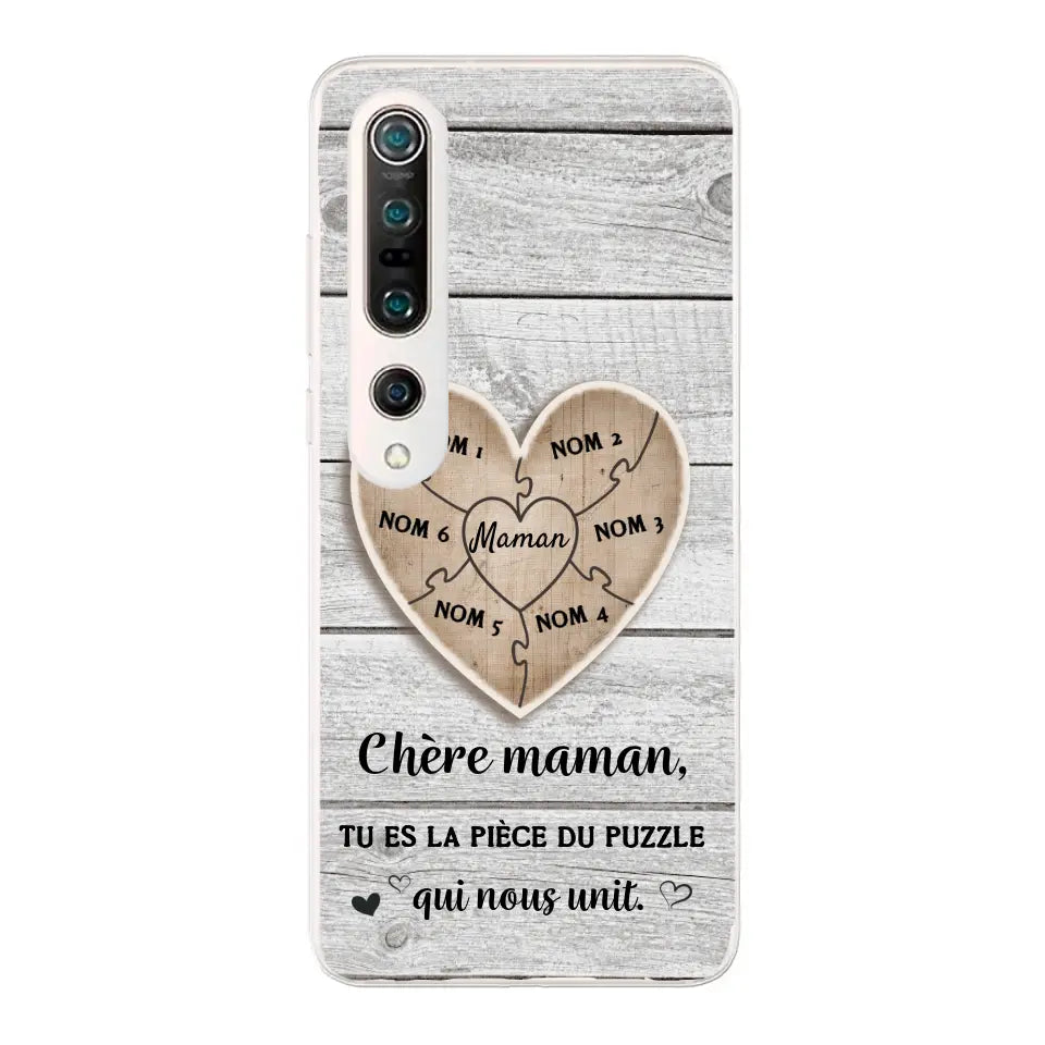 Pièce de puzzle - Coque de téléphone personnalisée