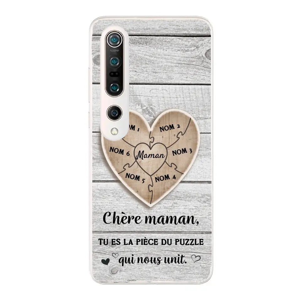 Pièce de puzzle - Coque de téléphone personnalisée