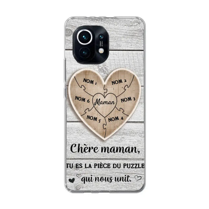 Pièce de puzzle - Coque de téléphone personnalisée