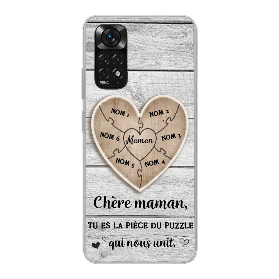 Pièce de puzzle - Coque de téléphone personnalisée