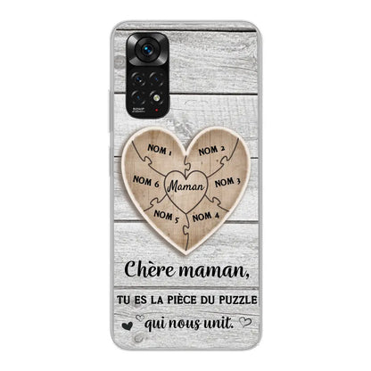 Pièce de puzzle - Coque de téléphone personnalisée