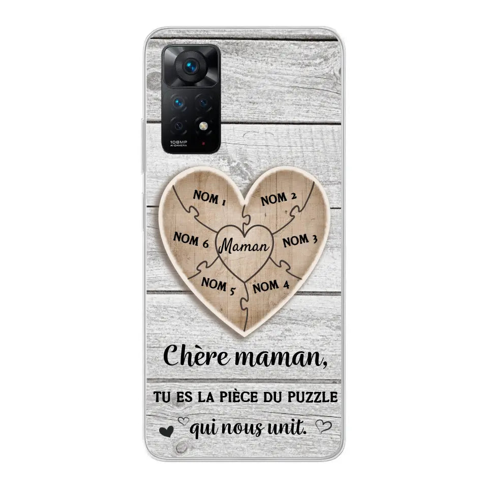 Pièce de puzzle - Coque de téléphone personnalisée