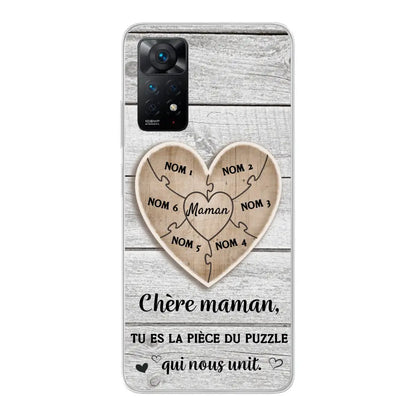 Pièce de puzzle - Coque de téléphone personnalisée
