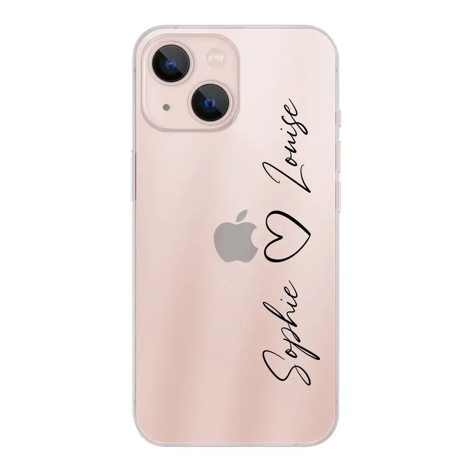 Vos noms - Coque de téléphone personnalisée