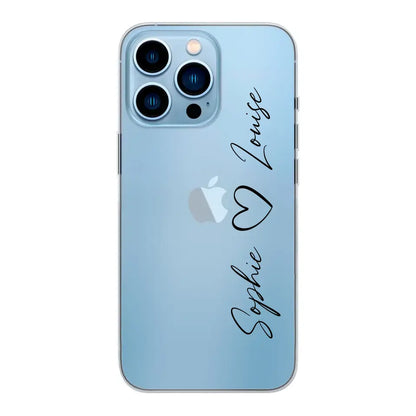Vos noms - Coque de téléphone personnalisée
