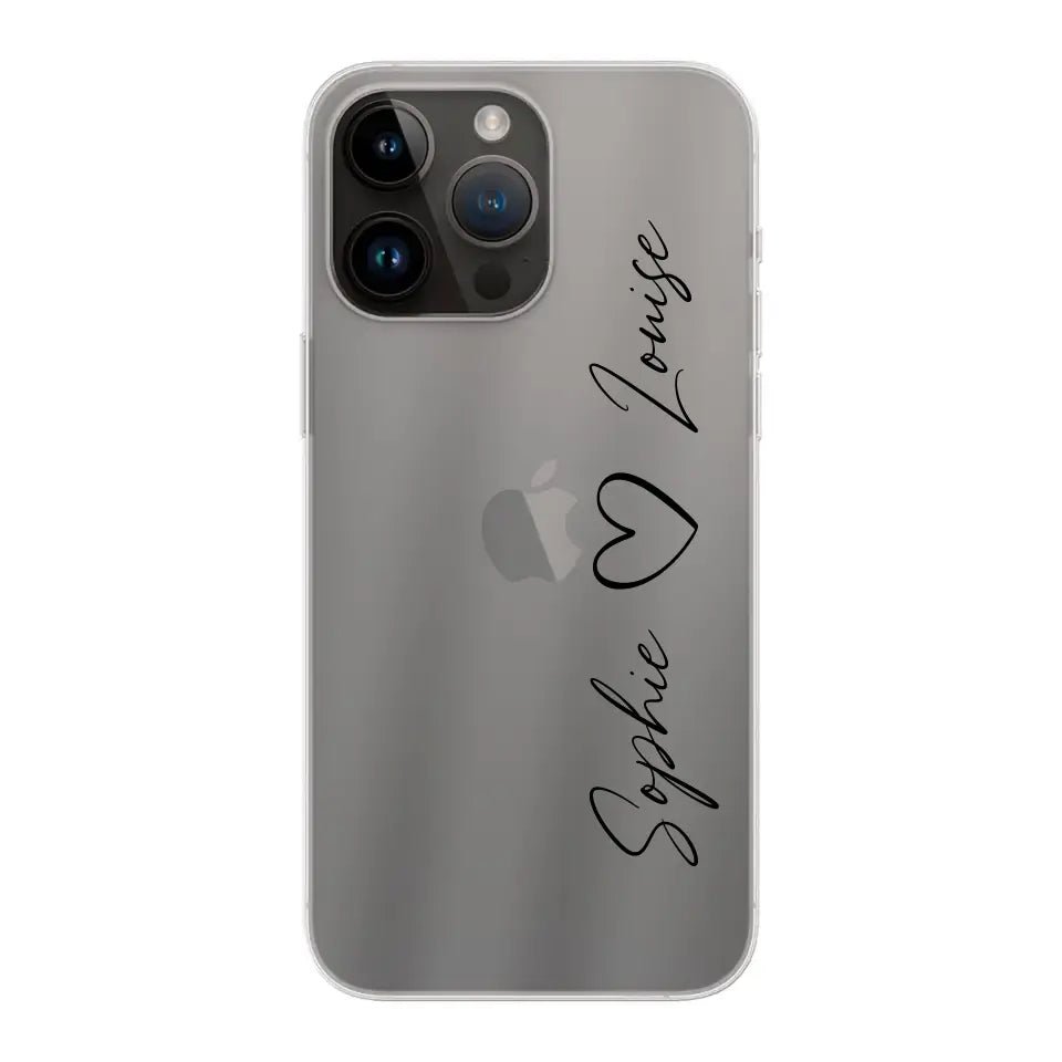 Vos noms - Coque de téléphone personnalisée