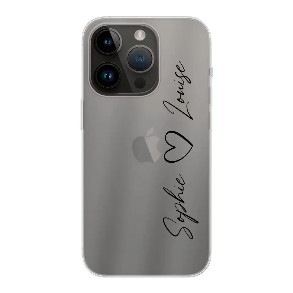 Vos noms - Coque de téléphone personnalisée