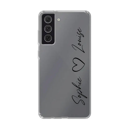 Vos noms - Coque de téléphone personnalisée