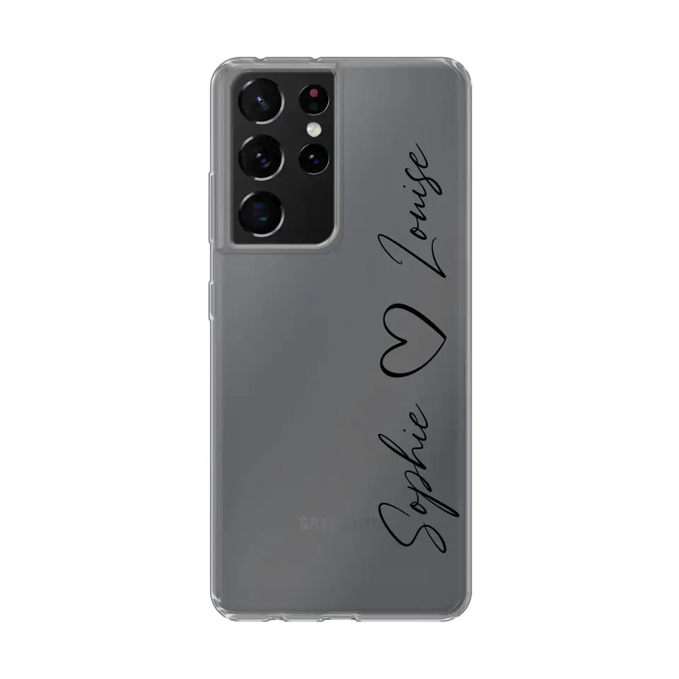 Vos noms - Coque de téléphone personnalisée