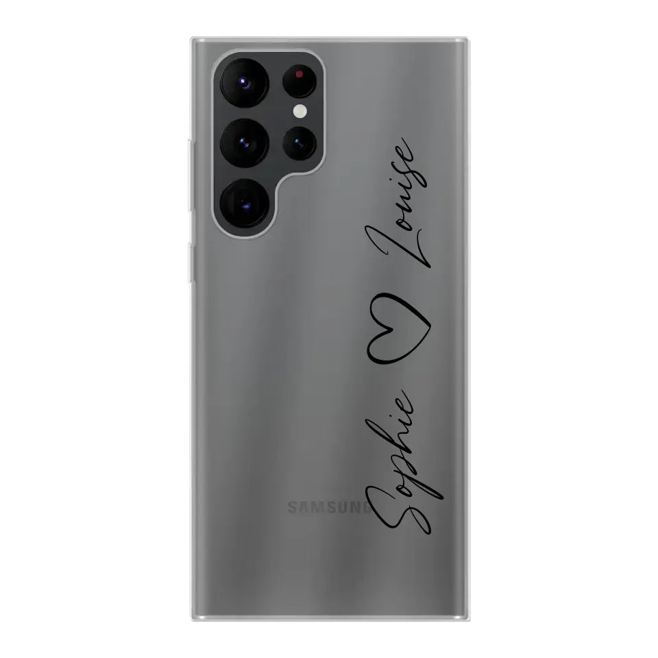 Vos noms - Coque de téléphone personnalisée
