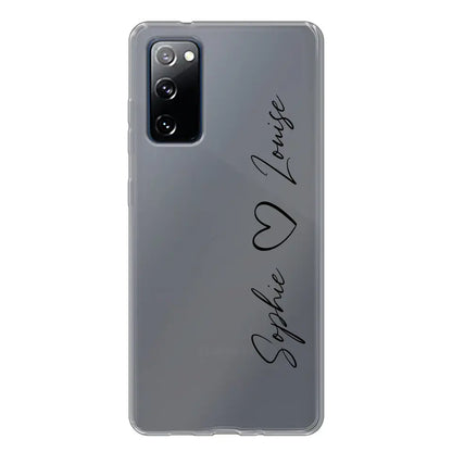 Vos noms - Coque de téléphone personnalisée