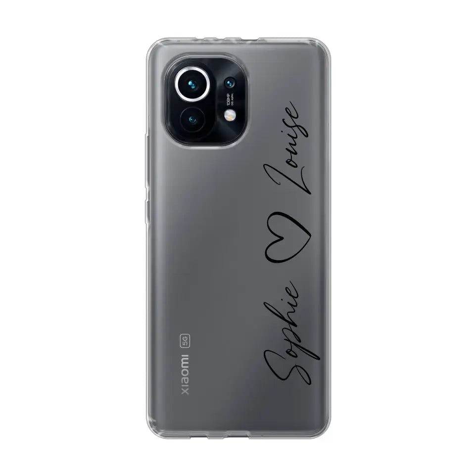 Vos noms - Coque de téléphone personnalisée