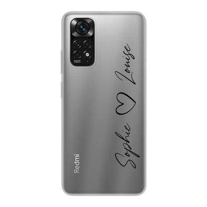 Vos noms - Coque de téléphone personnalisée