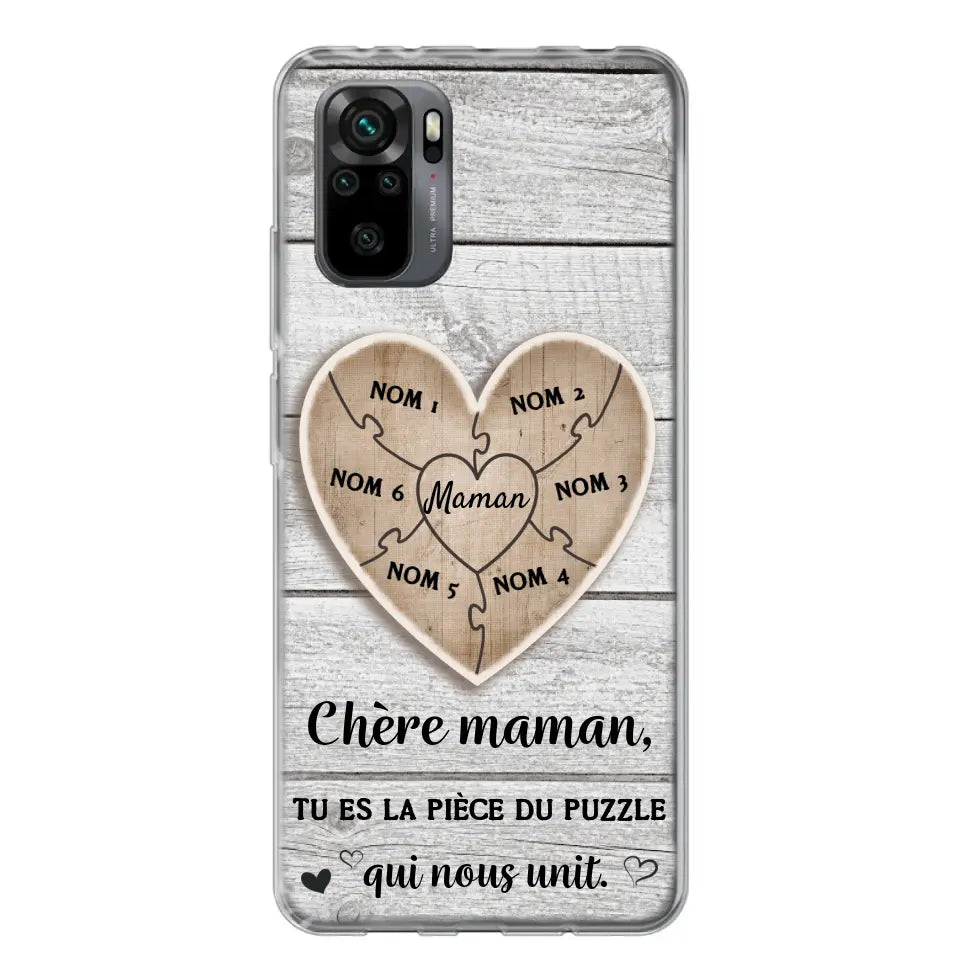 Pièce de puzzle - Coque de téléphone personnalisée