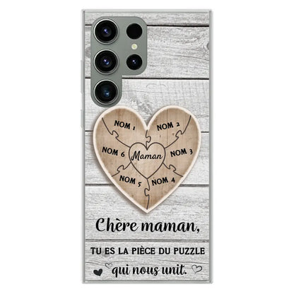 Pièce de puzzle - Coque de téléphone personnalisée