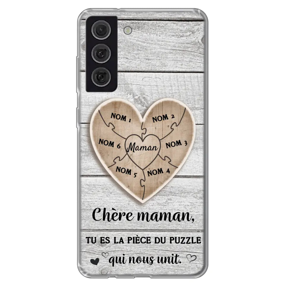 Pièce de puzzle - Coque de téléphone personnalisée