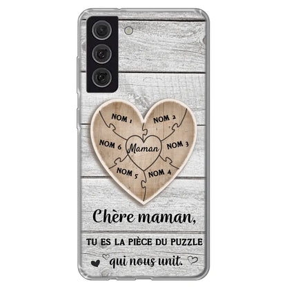 Pièce de puzzle - Coque de téléphone personnalisée