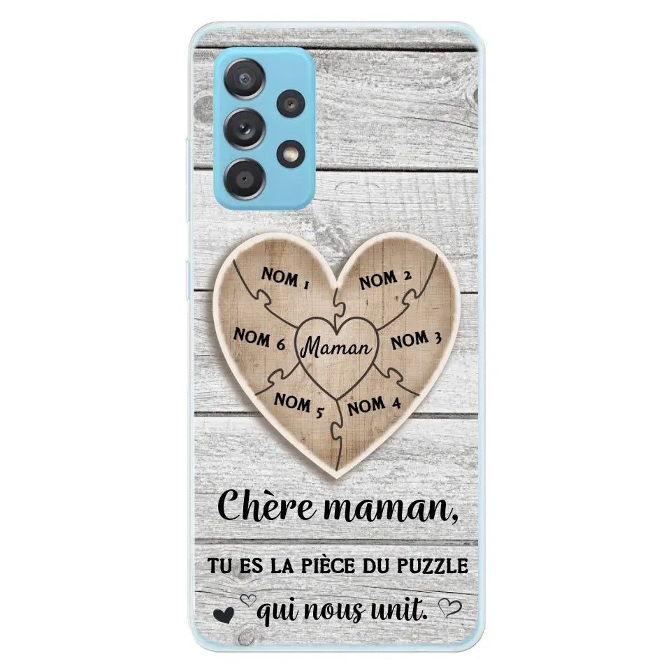 Pièce de puzzle - Coque de téléphone personnalisée