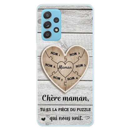 Pièce de puzzle - Coque de téléphone personnalisée