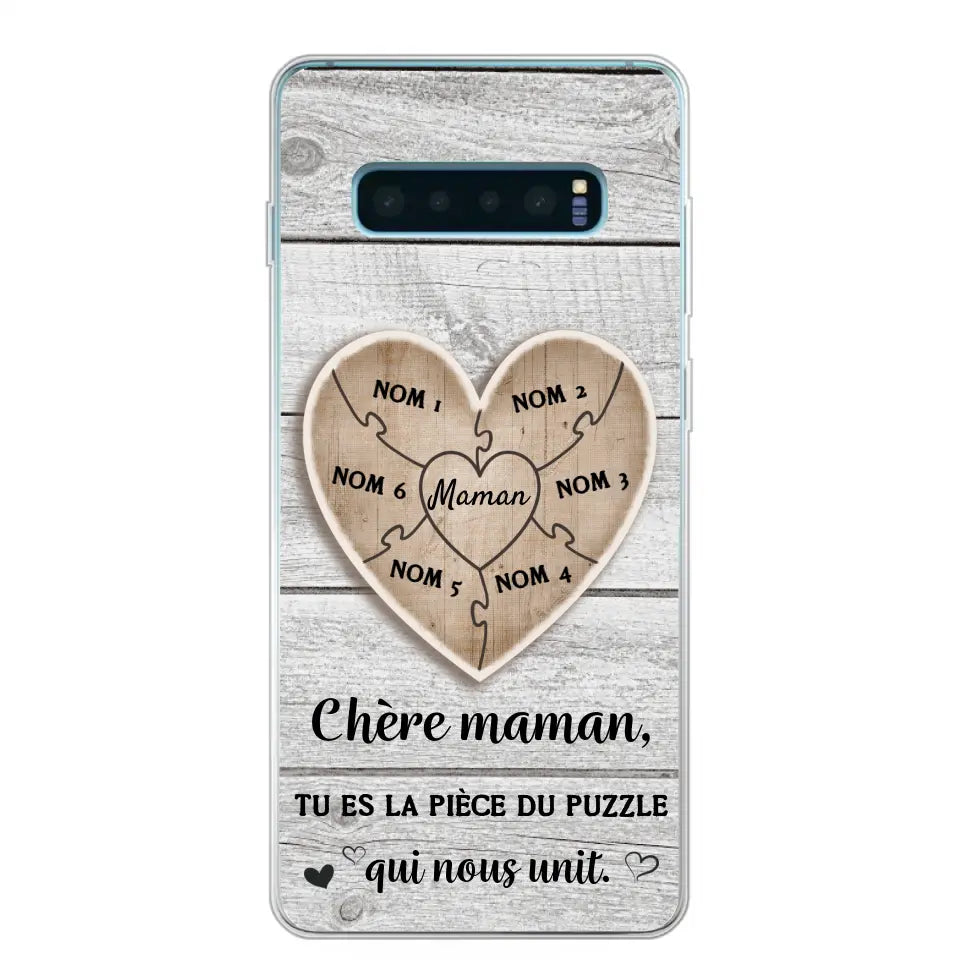 Pièce de puzzle - Coque de téléphone personnalisée