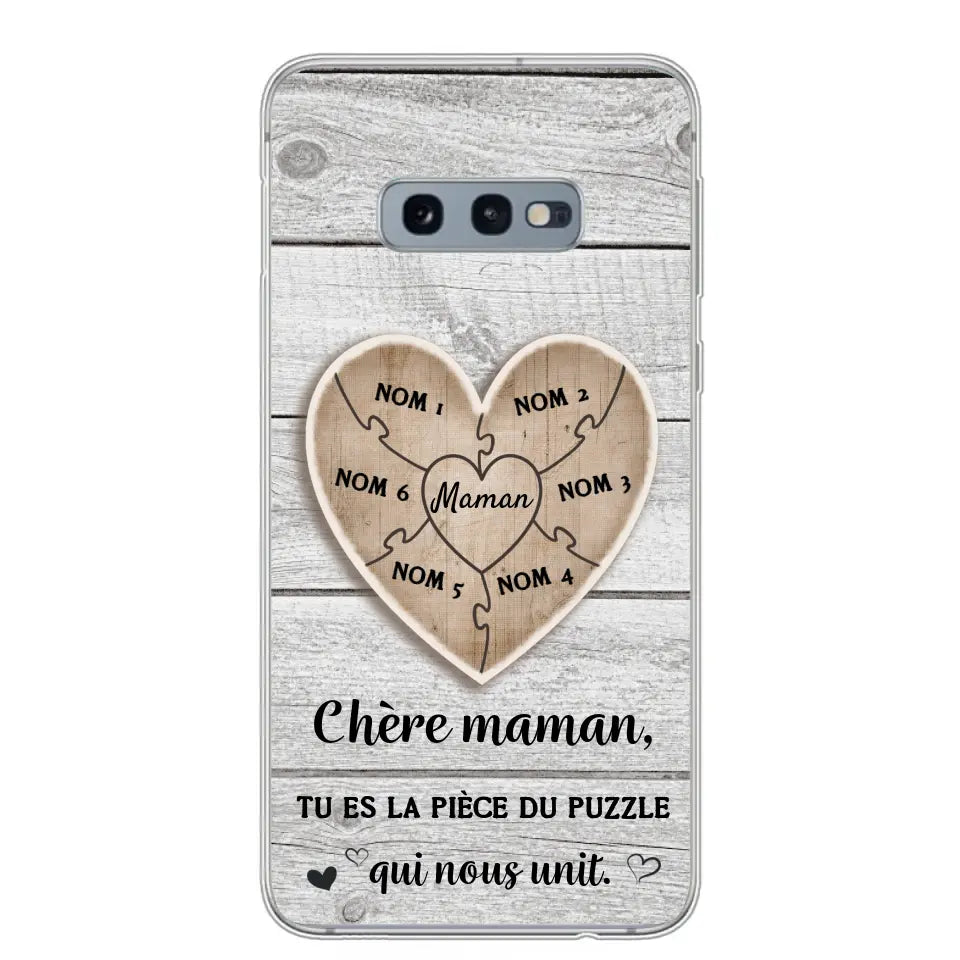 Pièce de puzzle - Coque de téléphone personnalisée