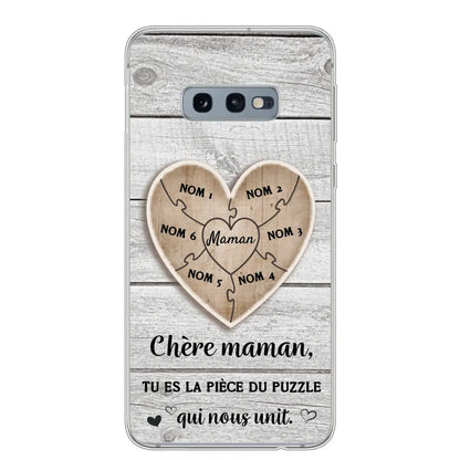Pièce de puzzle - Coque de téléphone personnalisée