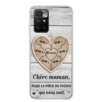 Pièce de puzzle - Coque de téléphone personnalisée