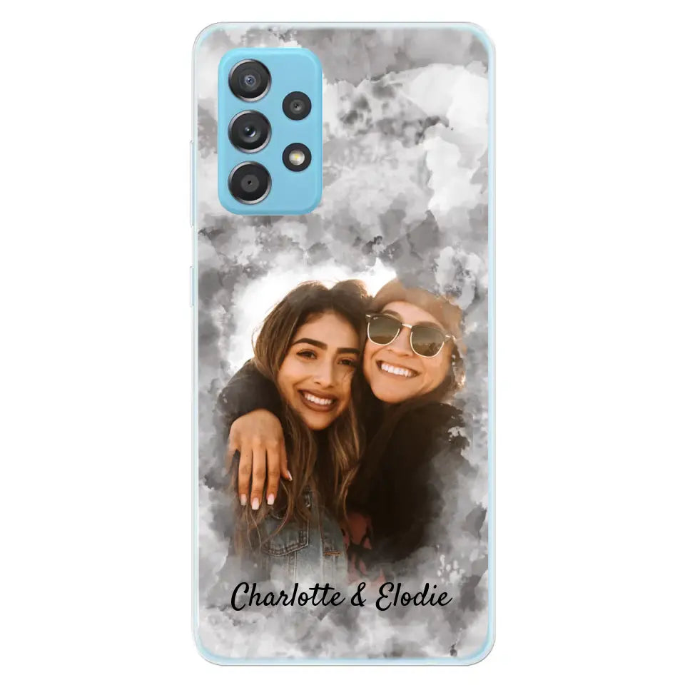 Votre photo (style aquarelle) - Coque de téléphone personnalisée