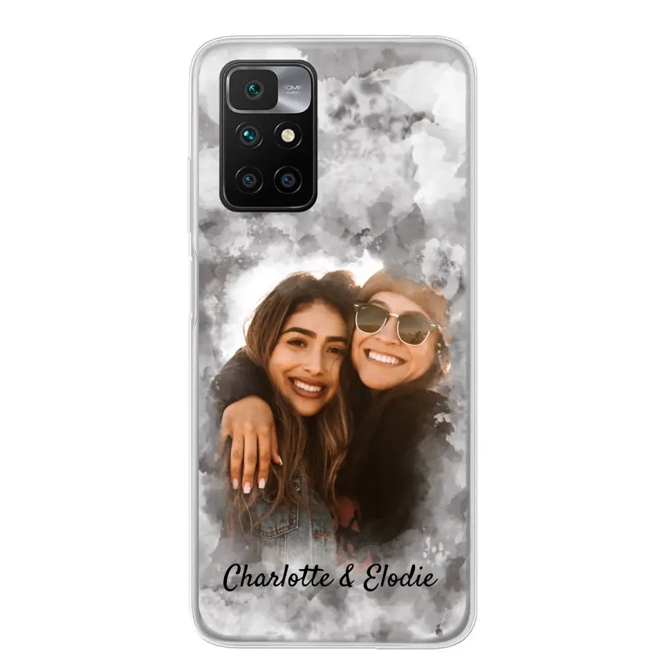 Votre photo (style aquarelle) - Coque de téléphone personnalisée