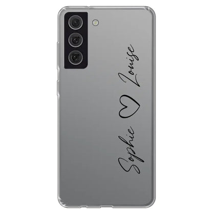 Vos noms - Coque de téléphone personnalisée