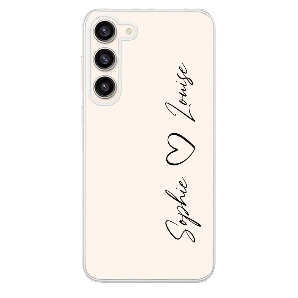 Vos noms - Coque de téléphone personnalisée