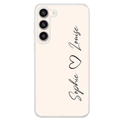 Vos noms - Coque de téléphone personnalisée