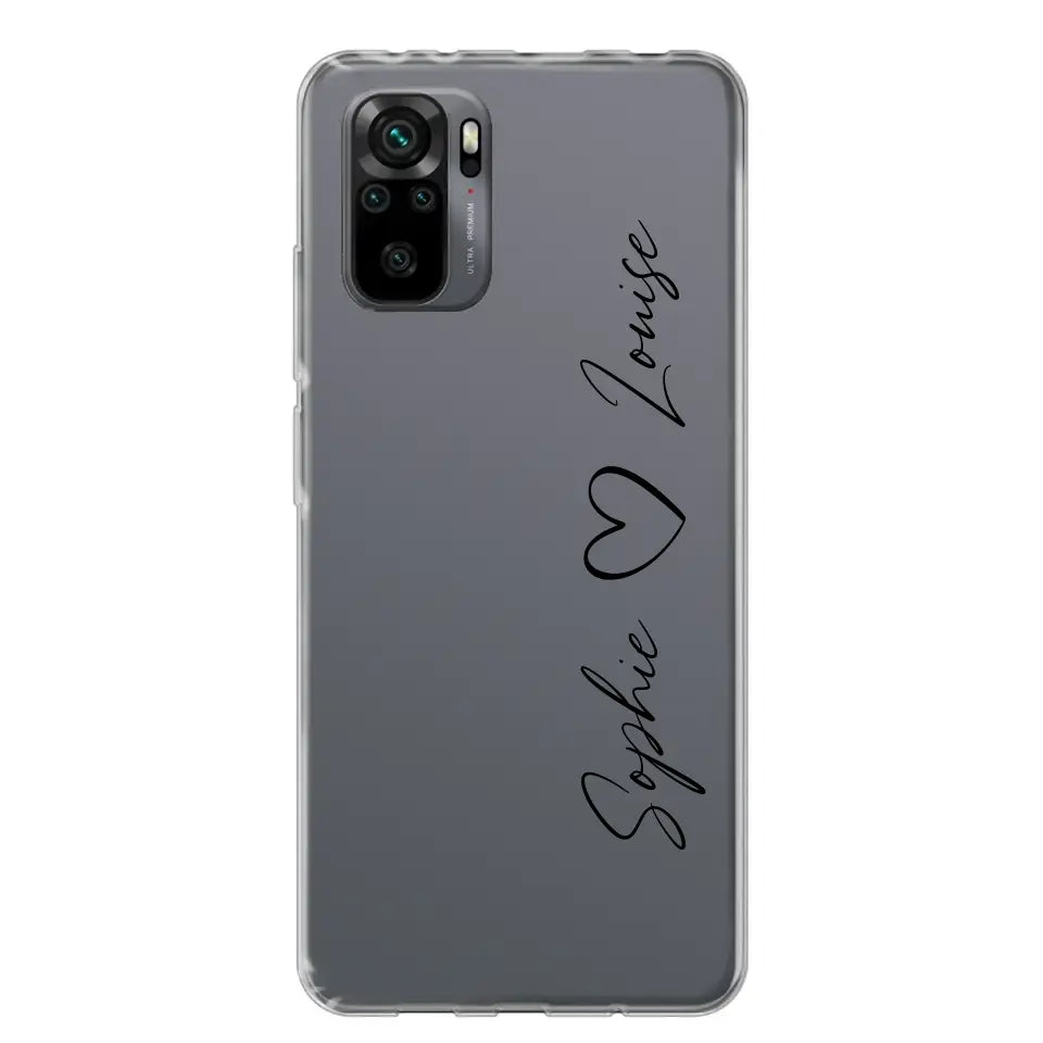 Vos noms - Coque de téléphone personnalisée