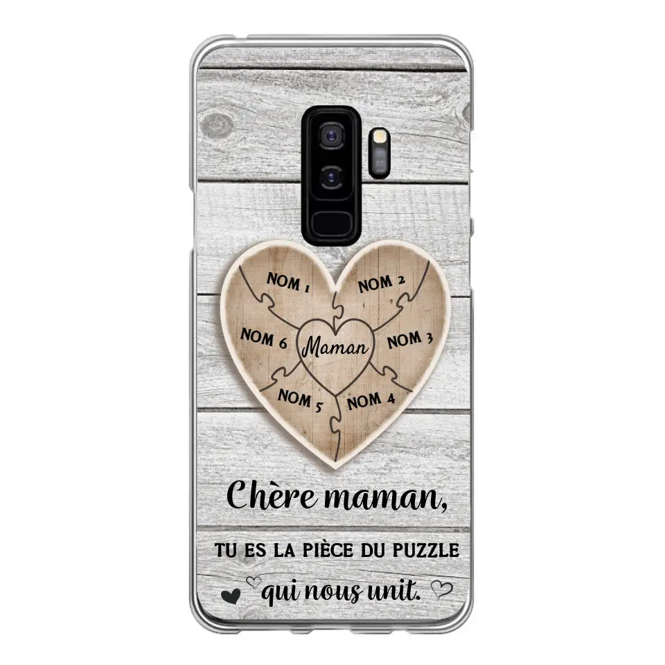 Pièce de puzzle - Coque de téléphone personnalisée