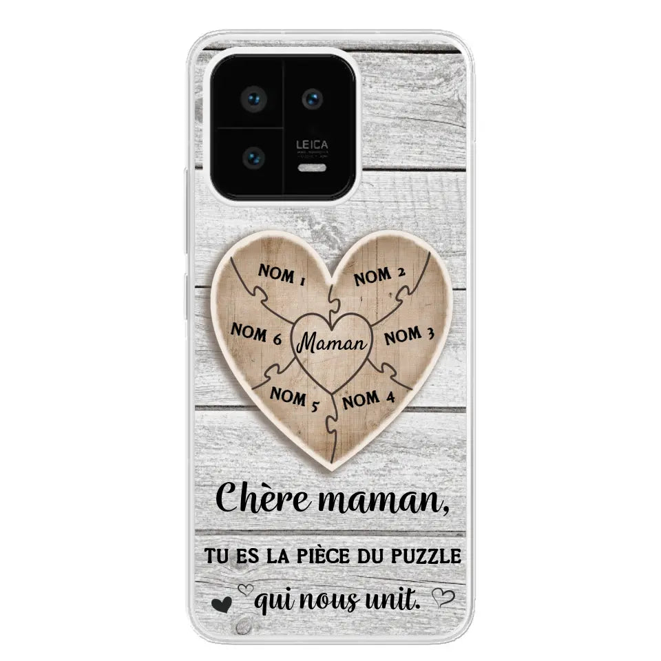 Pièce de puzzle - Coque de téléphone personnalisée